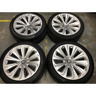 22" Bentley Bentayga Directional Alloy Wheels Plus Tyres