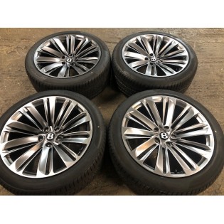 22" Bentley Bentayga Speed Alloy Wheels Plus Tyres