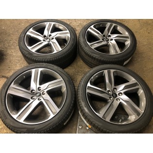 22â€ discovery 5124 polished alloy wheels and tyres 